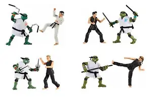 Flair Tmnt Vs Cobra Kai 2-Packs Action Figures - Picture 1 of 9