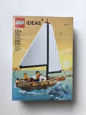 Lego Ideas CUUSOO Sailboat Adventure Set 40487 Year 2021 Brand New Factory Seal - Image 1 of 2