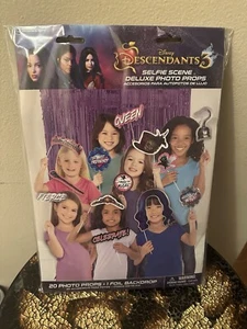 Disney Descendants 3 Photo Props Birthday Party Backdrop Decorations Crafts - Picture 1 of 8