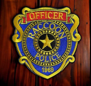 Raccoon City R.P.D. Embroidered Iron on Patch for Costume/Cosplay Size 95mm x 90 - Picture 1 of 4