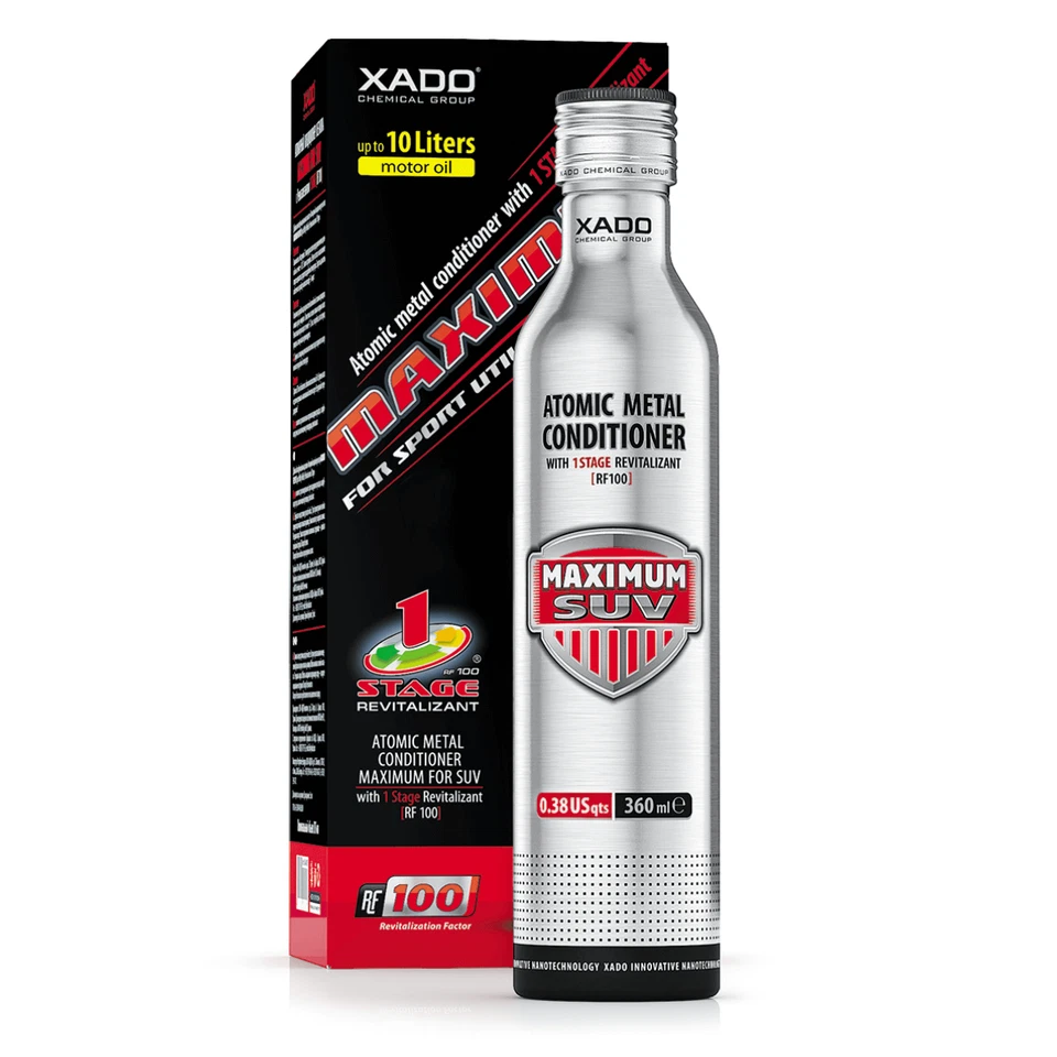 XADO Metal Conditioner Maximum SUV Engine Wear Protection & Repair for 6-10L oil - Image 1 of 1