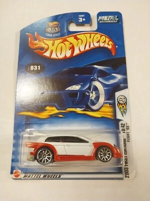 Hot Wheels 2003 First Editions 19/42 Flight '03 Red And White MISC - Image 1 of 4