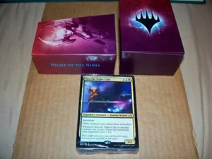 Night of the Ninja Planechase Anthology Deck w Box Sakashima's Student Ink-Eyes - Picture 1 of 3