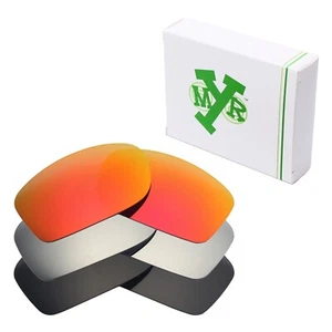 hdhut POLARIZED Lentes de repuesto para-Oakley Fives Squared Red / Silver / Black - Imagen 1 de 11