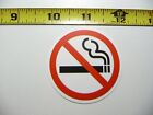 CAUTION DANGER NO SMOKING DECAL STICKER FUN LITTLE SIGNS
