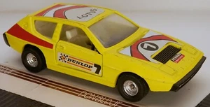 Neumáticos Dunlop Corgi Lotus Elite 75 amarillos #7 coche de rally 4 3/4" escala aproximadamente 1/36 - Imagen 1 de 2