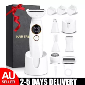 5-in-1 Electric Lady Shaver Cordless Shaver for Woman Face/Leg/Underarm AU Stock - Picture 1 of 16