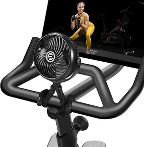 Rechargeable Clip-On Fan for Treadmill/Bike - Portable Exercise Machine Fan - Picture 1 of 7