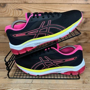 Asics Turnschuhe Damengröße UK 7 Gel Pulse 12 schwarz pink Straßenlauf Fitnessschuhe - Bild 1 von 13