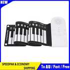 49 Keys Keyboard Piano Portable Electronic Roll Up Piano Toys Built-in Speaker