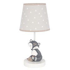 grey nursery lamp