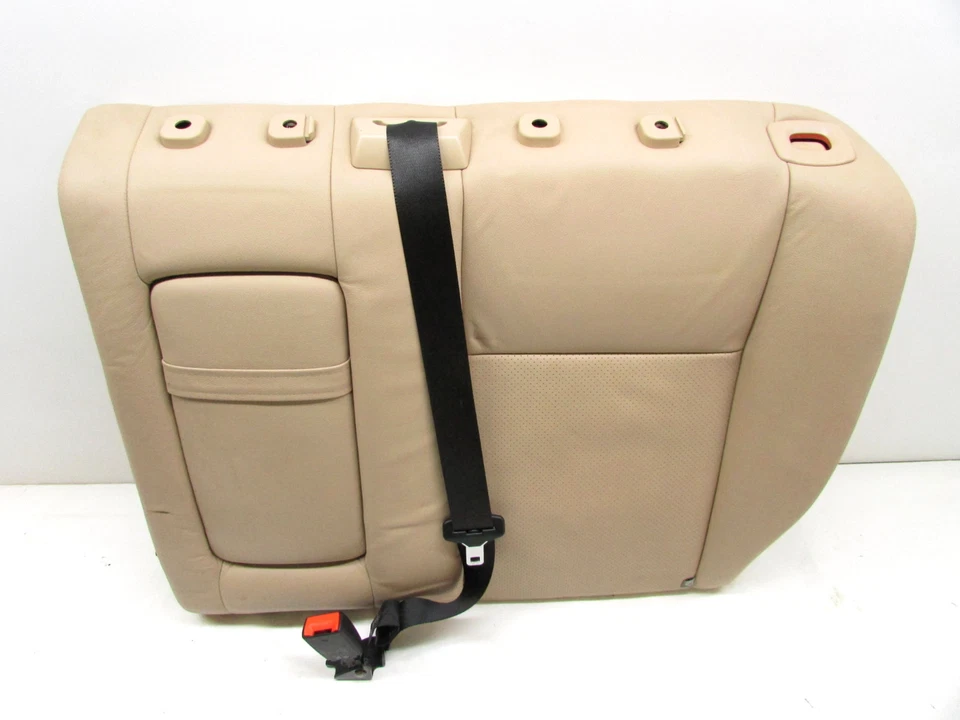 Land Rover LR2 2008 asiento superior trasero izquierdo cojín cuero tostado OEM 08 09 10 Foto 1 de 4