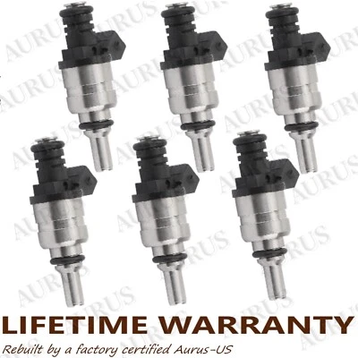OEM Siemens 6 FUEL INJECTORS FOR 99-06 BMW 320i 325ci 325i 325xi 525i X3 Z3 Z4 - Image 1 of 4