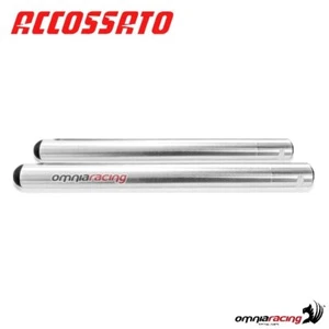 Tubi per semimanubri Accossato in 7003 ricambio per CP003-CP004 argento - Picture 1 of 7