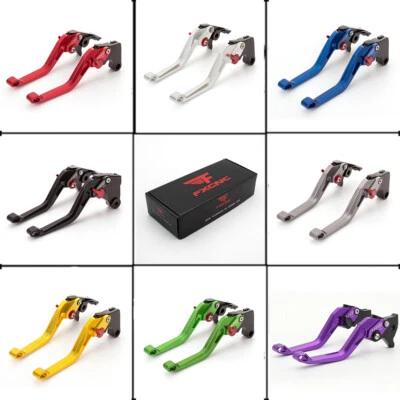 CNC 3D Rhombus Brake Clutch Levers Black For Honda CBR1100XX/BLACKBIRD 1997-2007 - Image 1 of 4