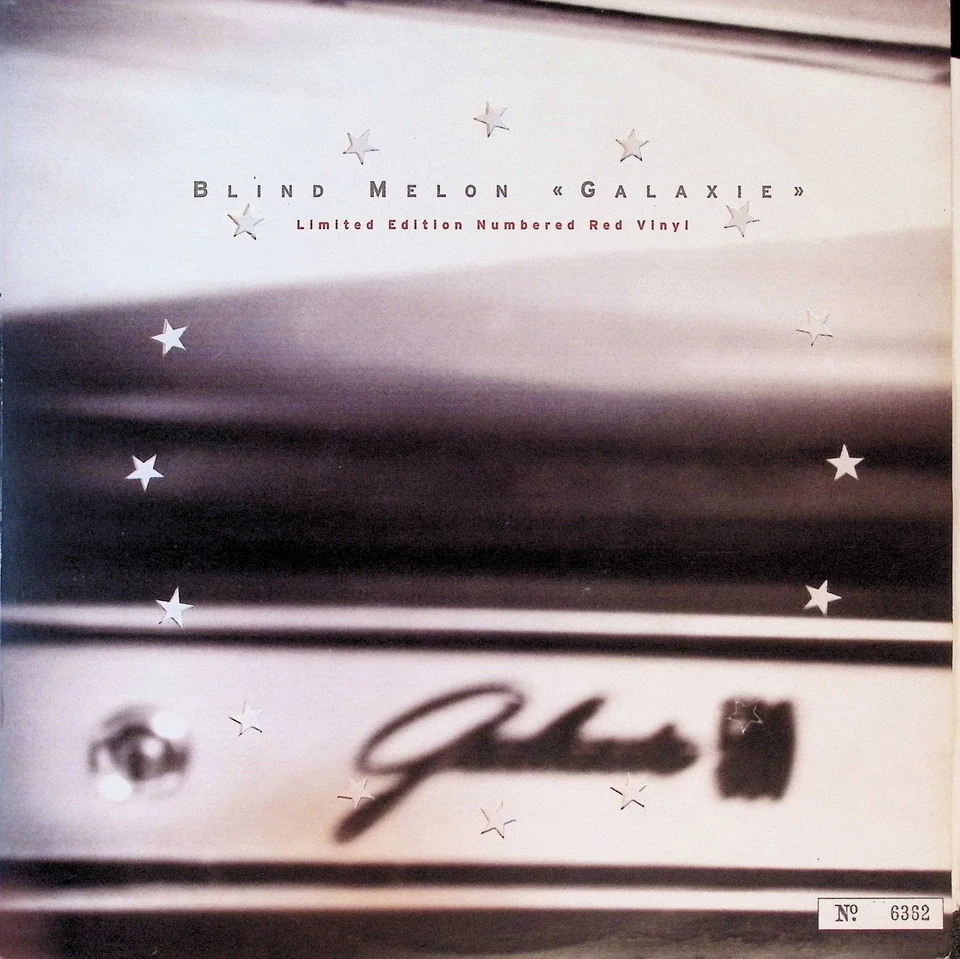 Blind Melon Galaxie Capitol 12CL755 Single No 6362 Red Vinyl Die Cut UK NM - Image 1 of 4