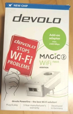 devolo Magic 2 WiFi next Einzeladapter - Weiß - Bild 1 von 4