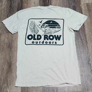 Old Row Outdoors Nature Goose Pheasant Birds Pocket T Shirt S Short Sleeve Tee - Picture 1 of 8