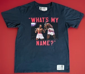 Roots of Fight Muhammad Ali T-Shirt “What’s My Name?” Black USA Made Size L - Picture 1 of 8