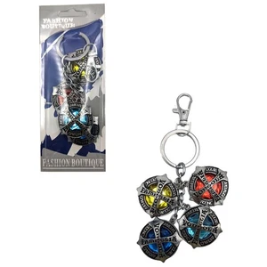 VONGOLA FAMIGLIA GEM Katekyo Hitman Reborn 1 pollice 4 pezzi Set portachiavi (portachiavi) - Foto 1 di 3