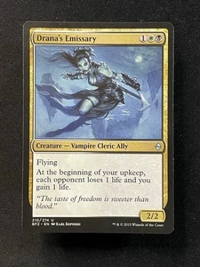 Drana's Emissary - Battle for Zendikar #210/274 MTG Magic The Gathering - Picture 1 of 2
