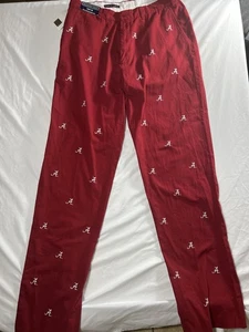 Alabama Crimson Tide Football Pennington & Bailes 36 Stadionhose A Logo Preppy - Bild 1 von 11