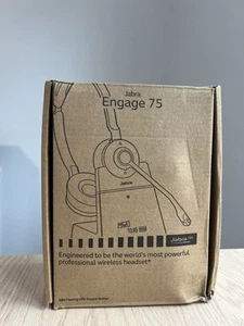 Jabra Engage 75 Black Headband Wireless Stereo Headset - 9555-583-125 - Photo 1/24