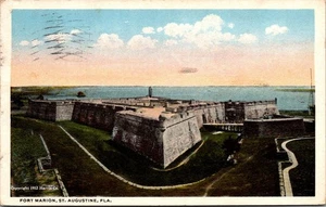 Fort Marion St. Augustine, Florida FL um 1918 Militär Postkarte - Bild 1 von 2