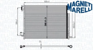 ENGINE CONDENSER AC 350203823000 MAGNETI MARELLI I - Picture 1 of 3