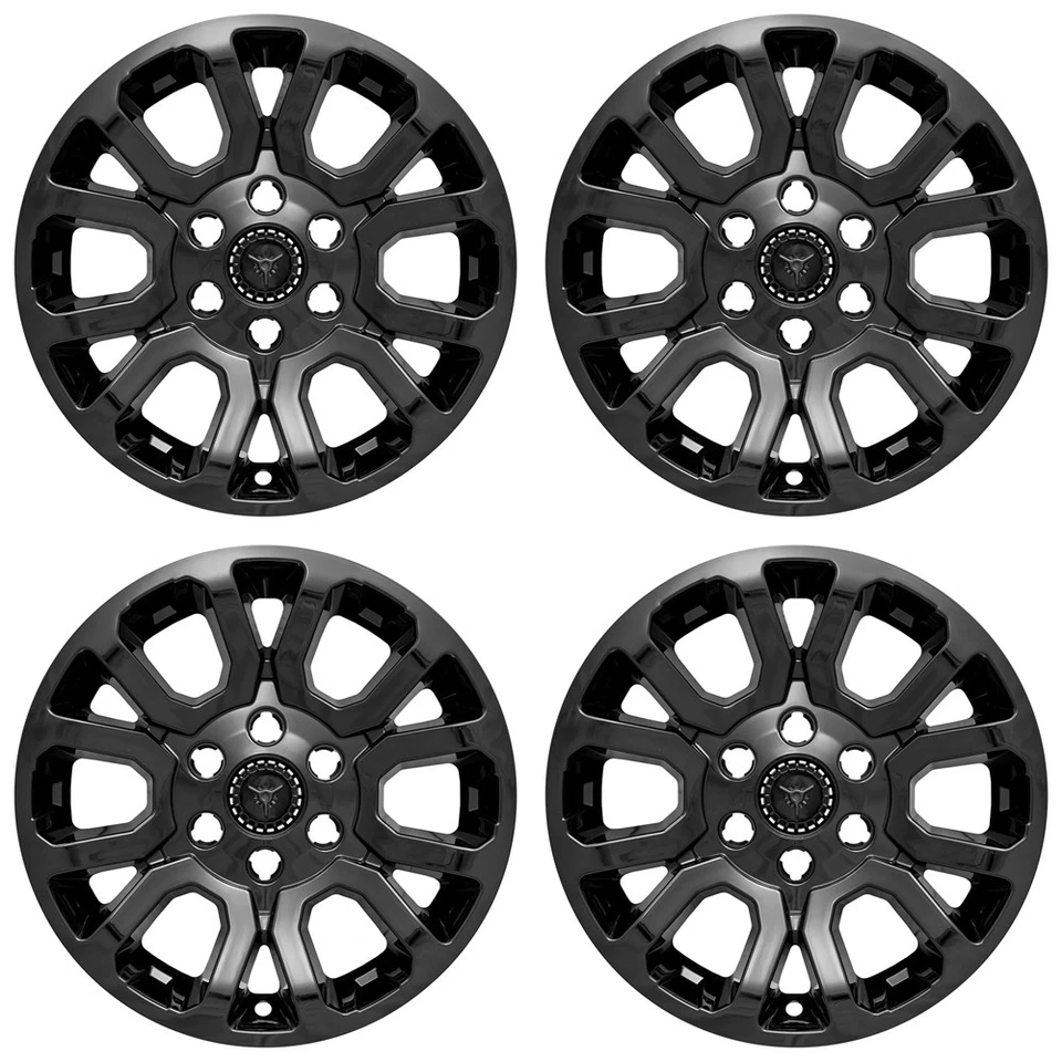 Глянцевые черные колесные диски 18 футов 6 с двумя спицами для GMC Yukon SLE/SLT 2015-2020 годов выпуска - Изображение 1 из 4