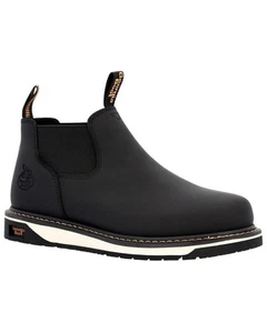 Bota Georgia GB00546 Para hombres AMP L Cuña Chelsea Romeo EH Bota de Trabajo Antideslizante - Imagen 1 de 7