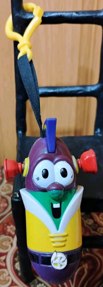 Figura de juguete Big Idea 2003 Blue Box VeggieTales Larry-Boy Talking Clip-On FUNCIONA B Foto 1 de 4