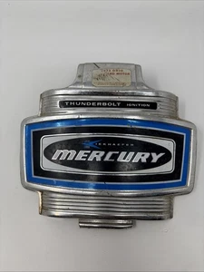 Mercury OEM Vintage outboard Thunderbolt Cowl Front Cover Face Plate Kiekhaefer - Bild 1 von 9