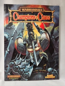 Warhammer Champions Of Chaos Supplement 1998 Games Workshop - Picture 1 of 12