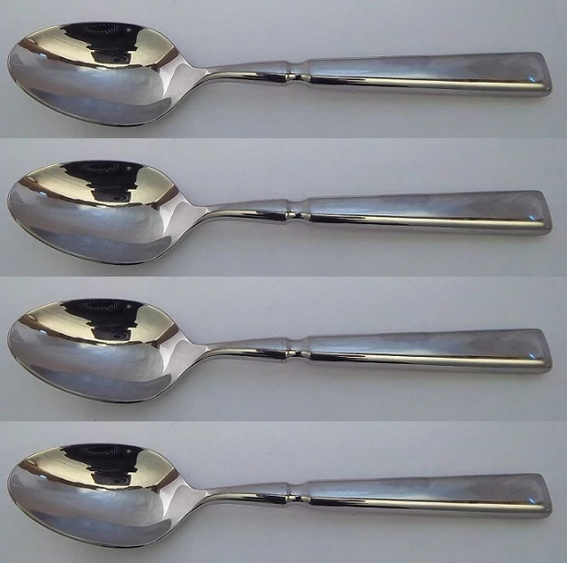 Oneida Stockholm 4 Teaspoons 18/10 Stainless