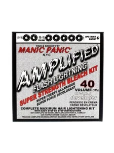 Manic Panic Flash Lightning Super Strength Bleach Kit 40 Volume Cream Developer