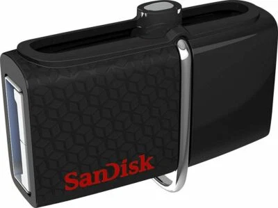 SanDisk 64GB OTG Ultra Dual microUSB 64G USB 3.0 Pen Drive SDDD2-064G Retail - Image 1 of 3
