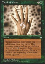 4x Touch of Vitae MTG Ice Age NM Magic Regular