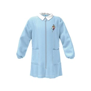 Grembiule Asilo Bambino con zip e ricamo 33GR4052 SIGGI - Foto 1 di 3