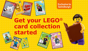 LEGO CREATE THE WORLD CARDS 1 TO 140 .CHOOSE..SAINSBURYS
