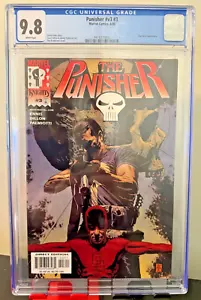 Punisher 3 CGC 9,8 NM/M weiße Seiten Marvel Knights Ennis Dillon Daredevil 2000 C - Bild 1 von 10