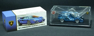 Hot Wheels HGW25 Rlc Selections 82 Lamborghini Countach LP 500 S Blu Nuovo Ovp - Immagine 1 di 4