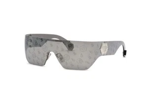 PHILIPP PLEIN SPP029M 579L Sunglasses Frame Shiny Palladium Lenses 99mm - Picture 1 of 4