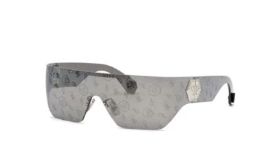 Gafas de sol PHILIPP PLEIN SPP029M 579L marco lentes de paladio brillante 99 mm Foto 1 de 4