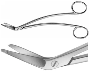 Taylor Dura Scissors 6.5" Super Cut Strong Pattern Angled 60° Probe - Picture 1 of 1
