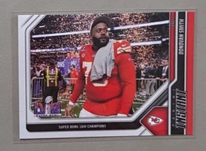 2023 Panini Instant Football #17 Donovan Smith Super Bowl LVIII Champs Chiefs - Picture 1 of 2