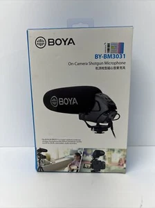 BOYA - Super Cardioid Directional On Camera Shotgun Microphone Semi-Pro - Picture 1 of 4
