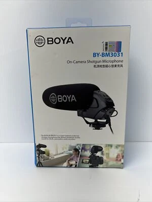 BOYA - Super Cardioid Directional On Camera Shotgun Microphone Semi-Pro - Image 1 of 4