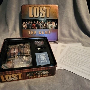 LOST 2006 The Board Game TV Metal Tin Box Edition Cardinal sealed - Picture 1 of 8