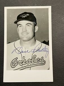 1956 Baltimore Orioles Team Issue Postcard -DAVE PHILLEY *Autographed* 